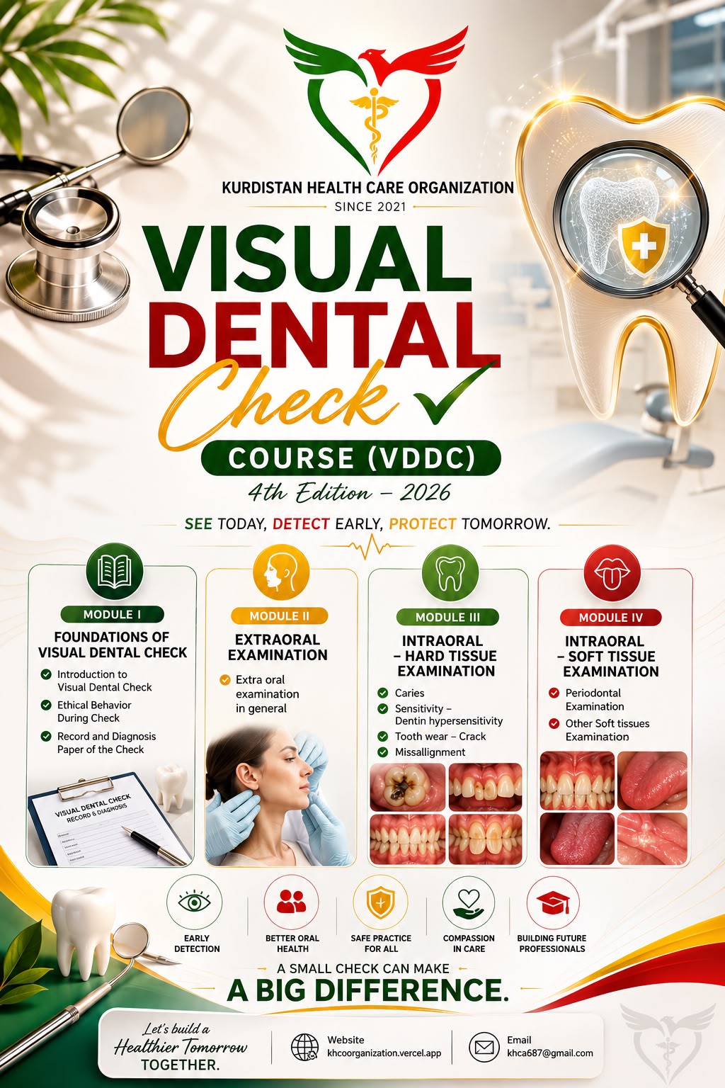 Visual Dental Check Course